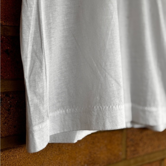 J Crew Women’s Floral Print White and Brown Tissue TShirt 100% Cotton Small - Picture 6 of 8